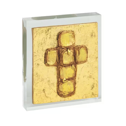 Silver & Gold Acrylic Plaque