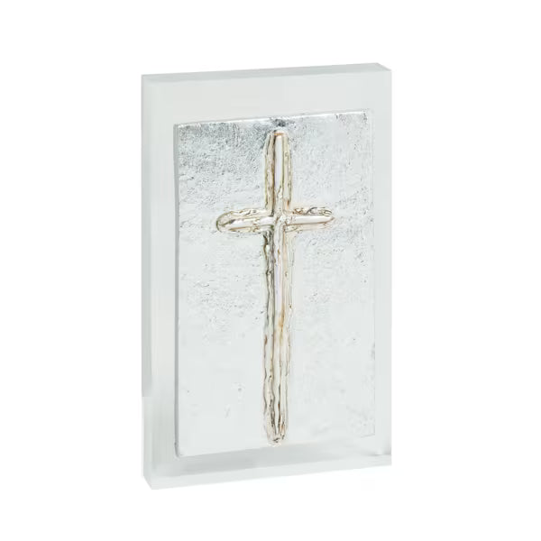 Silver & Gold Acrylic Plaque
