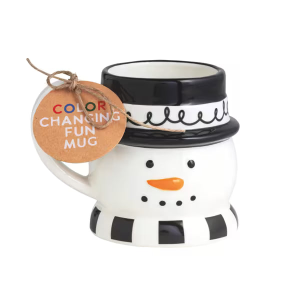 Color Changing Christmas Mugs
