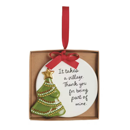 Thank You Ornament