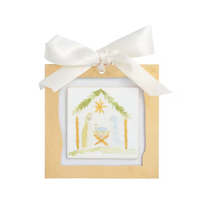 Assorted Gold Acrylic Ornaments