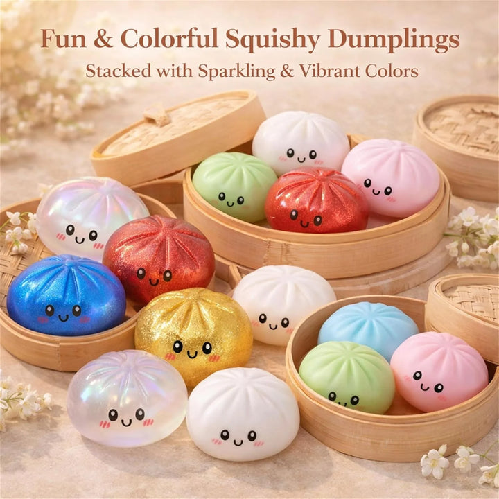 Glitter Dumpling Squishy