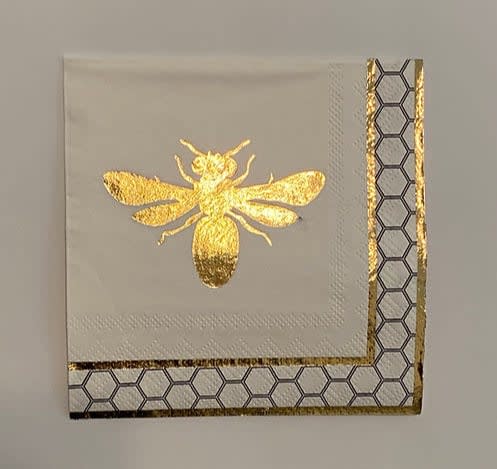 Honeybee Cocktail Napkins 26pkg