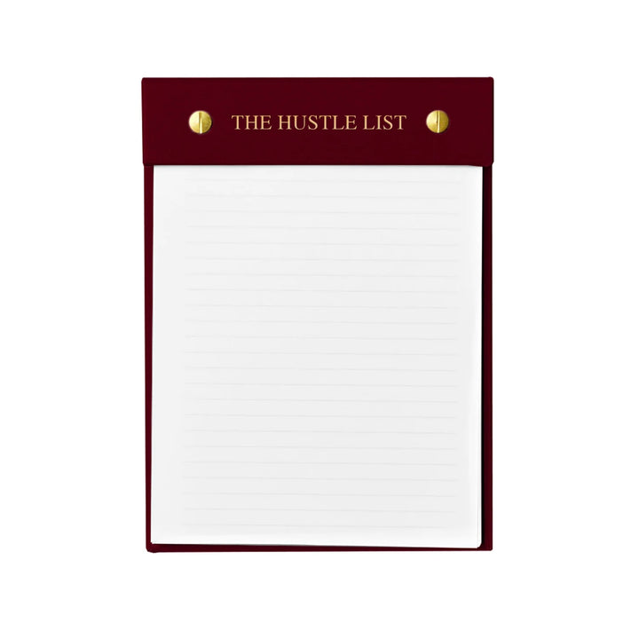 The Hustle List - Maroon