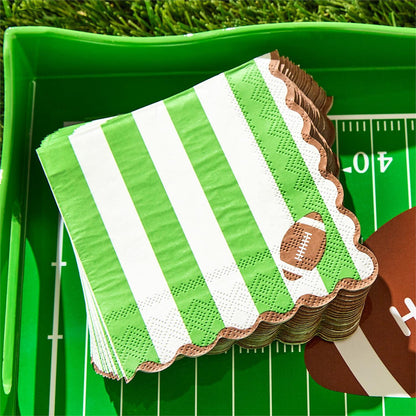 Game Day 24 Pc Paper Napkin Unit Includes 2 Styles Game Day