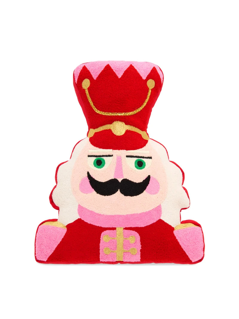Shiraleah Peppermint Prince Pillow, Red
