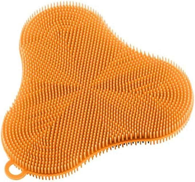 Kuhn Rikon Silicone Scrubber Clover