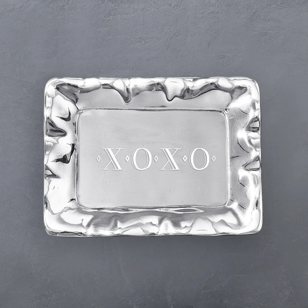 Vento Rectangular XOXO Tray