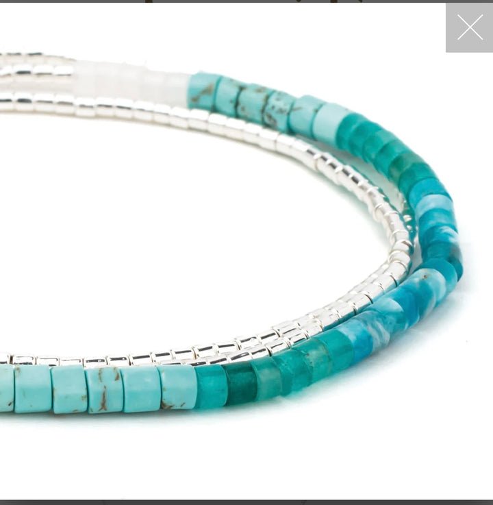 Scout Ombre Stone Wrap             Sky/Silver