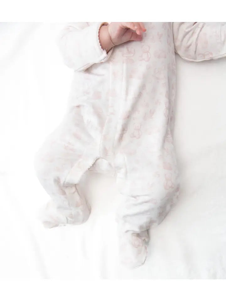 Snap Romper - Nursery Toile