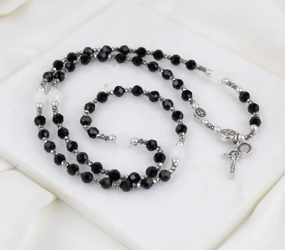 My Saint My Hero                        Rosary Wrap Bracelet