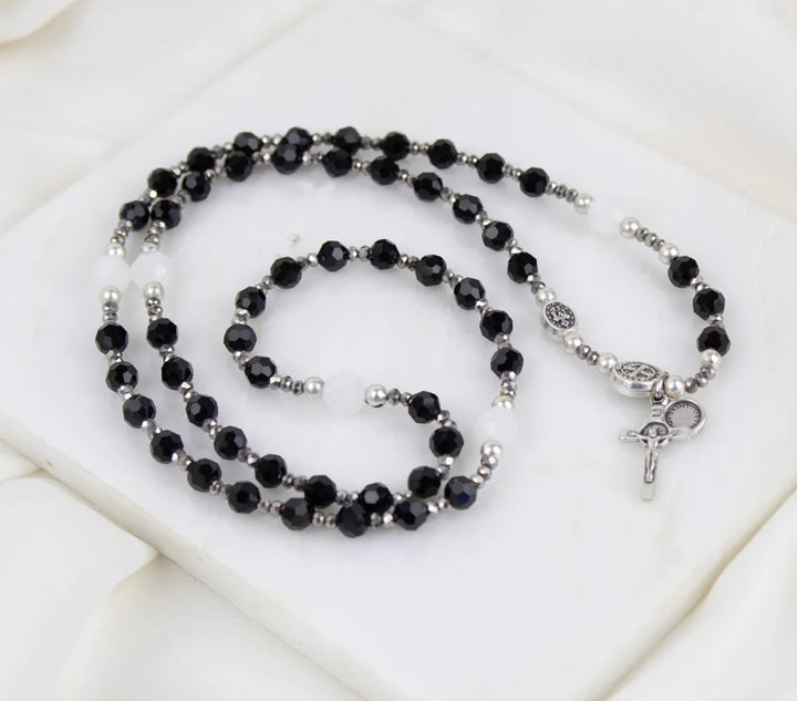 My Saint My Hero                        Rosary Wrap Bracelet