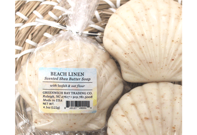 Greenwich Bay Sculpted Seashell Soap
