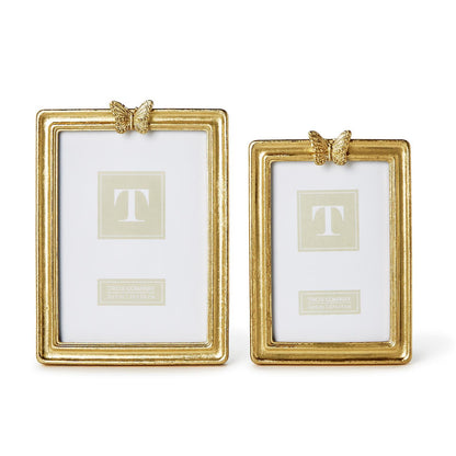 Golden Butterfly Photo Frame 2 Sizes