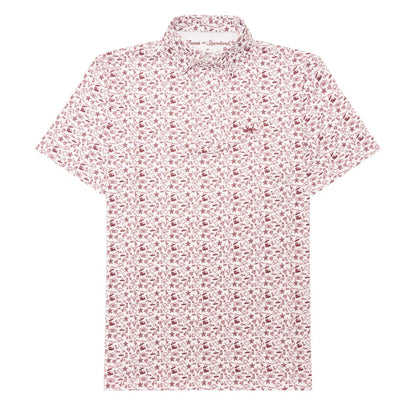 Texas Standard.                  TRADITIONS POLO                    TEXAS ICONS MAROON