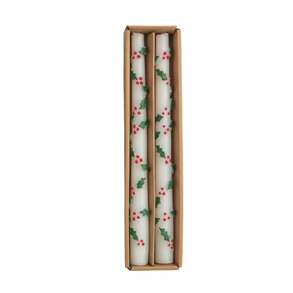 Christmas Taper Candle Sets