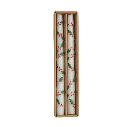 Christmas Taper Candle Sets