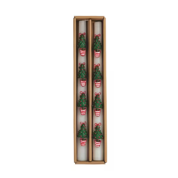 Christmas Taper Candle Sets