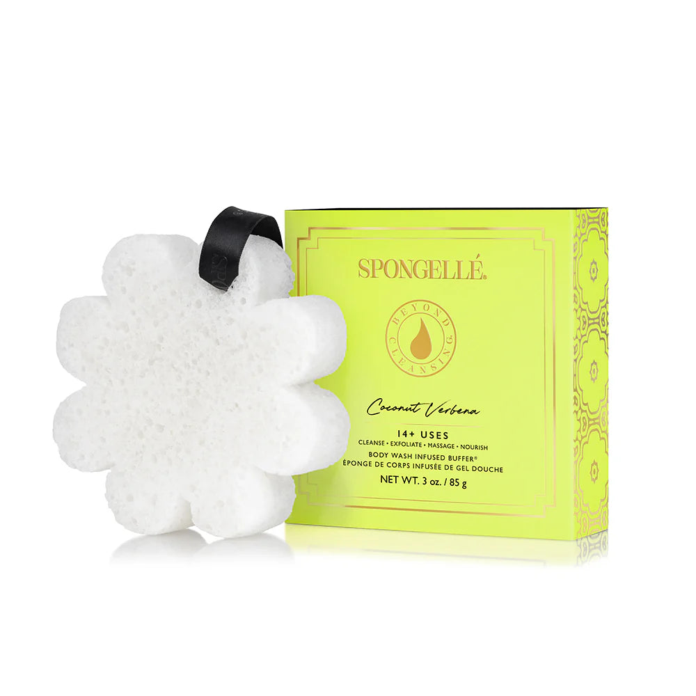 Coconut Verbena Body Wash Infused Buffer
