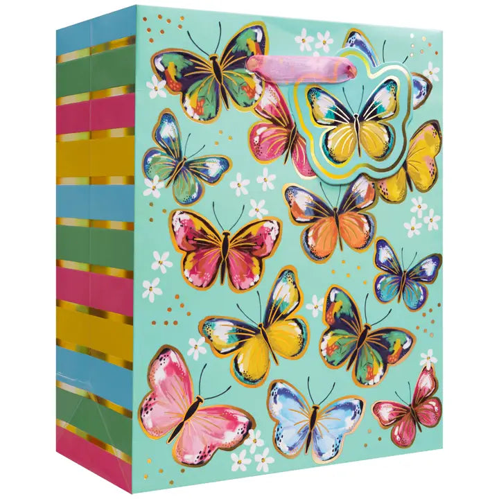 Colorful Butterflies – Gift Bags – Small Tote