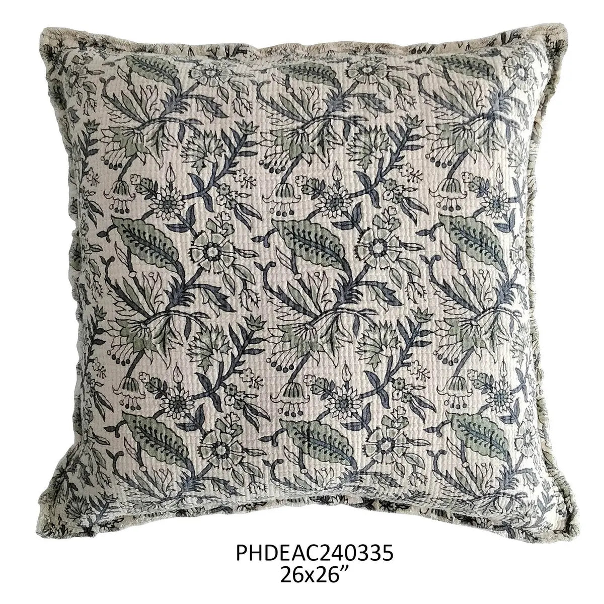 Porch View Botanical Print Pillows
