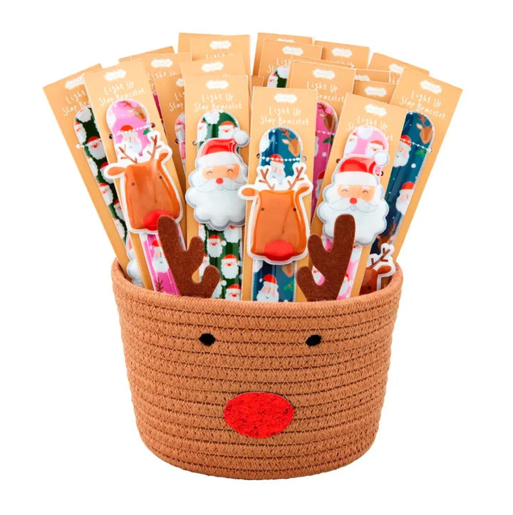 Christmas Light-Up Slap Bracelets