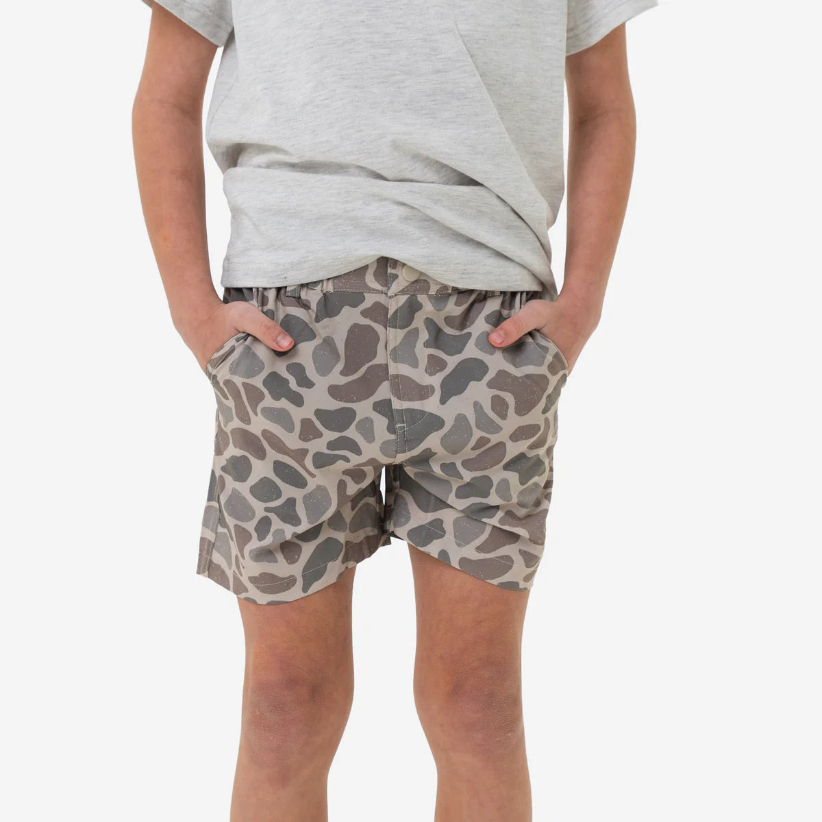 Youth Everyday Shorts in Deer Camo