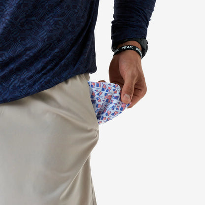 Light Khaki-Old Glory Pockets