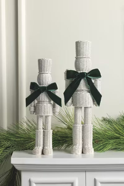 Resin Wicker Nutcracker