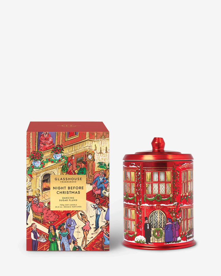 Night Before Christmas Candle