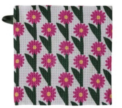 Hazel Mazel Bold Floral Microfiber Dishcloth