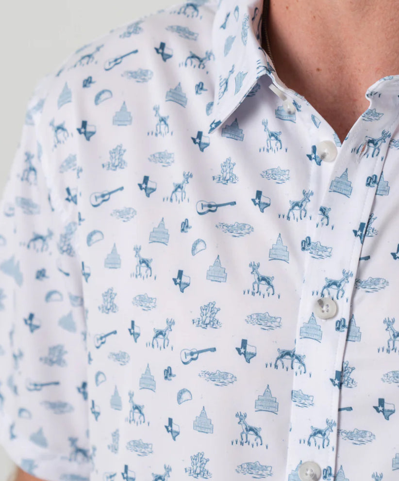 Performance Button Up - Lone Star State