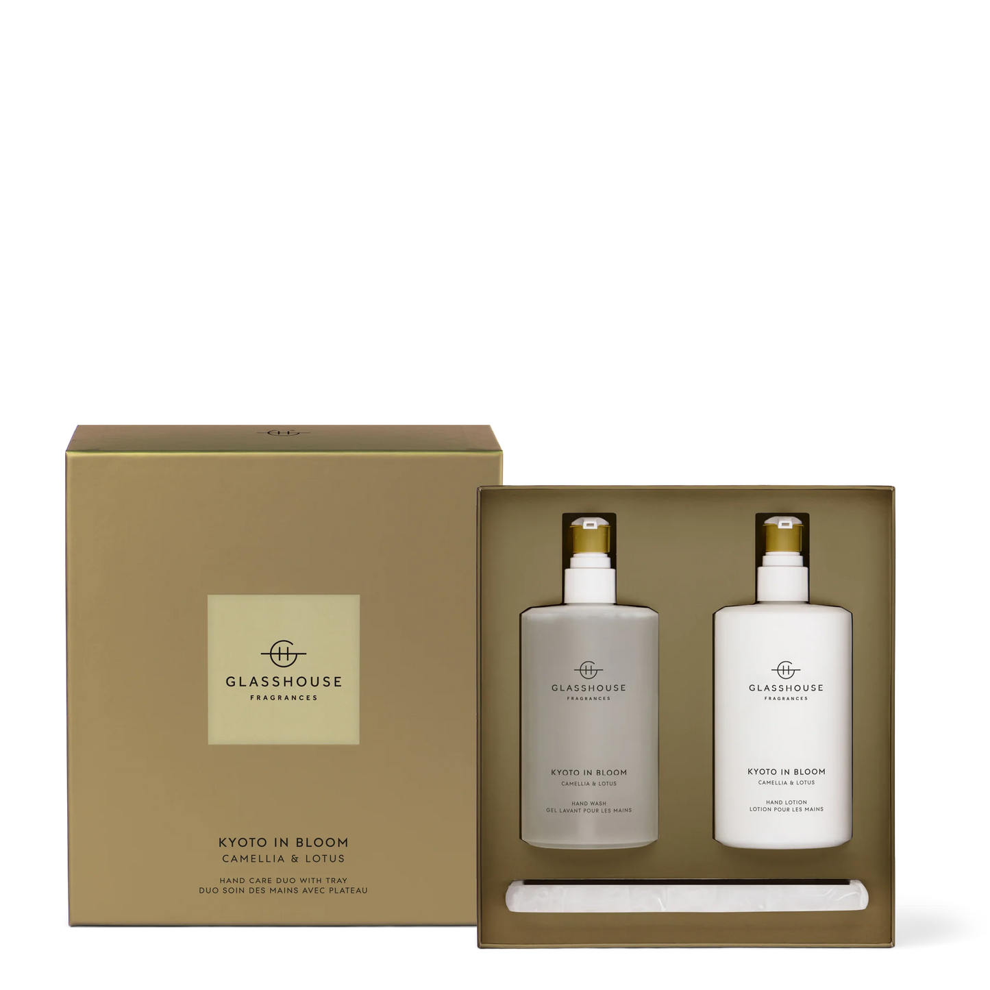 Kyoto in Bloom Hand Wash, Hand Lotion Duo with Tray