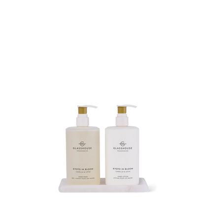 Kyoto in Bloom Hand Wash, Hand Lotion Duo with Tray