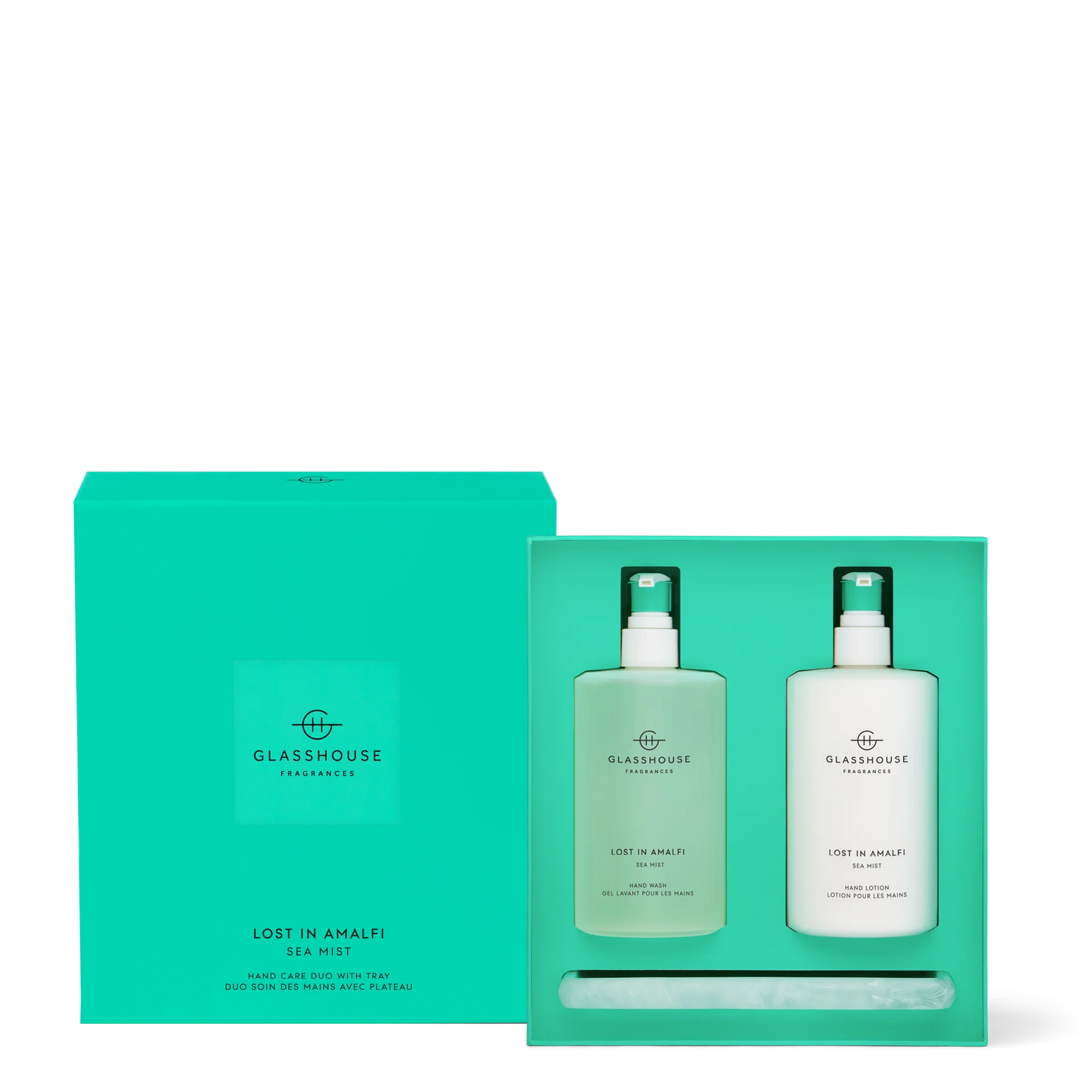 Lost in Almalfi Hand Wash, Hand Lotion Duo with Tray