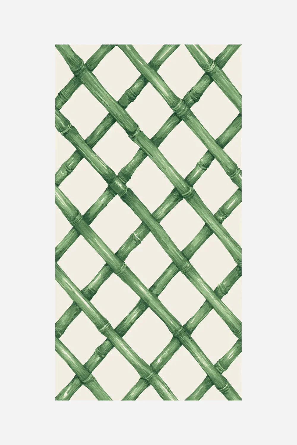 Hester & Cook Green Lattice Guest Napkins