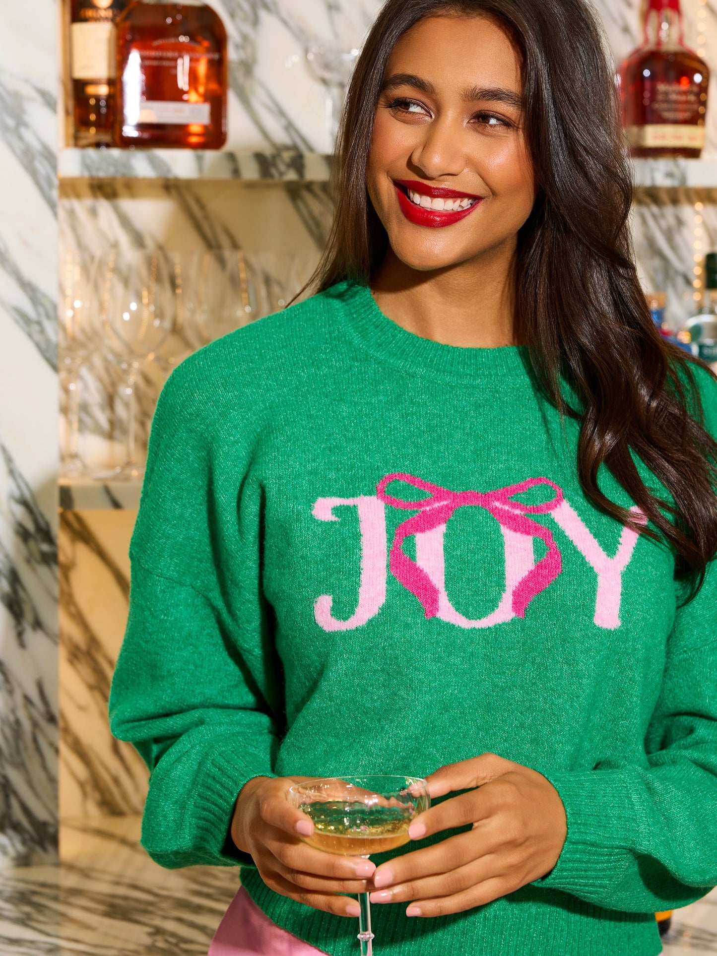 Shiraleah "Joy" Sweater, Green