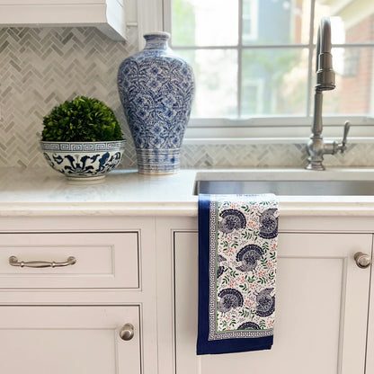 WH HOSTESS COTTON TEA TOWEL | TURKEY TOILE