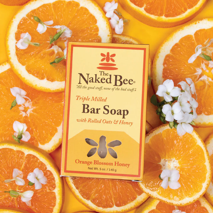 5 oz. Orange Blossom Honey Triple Milled Bar Soap