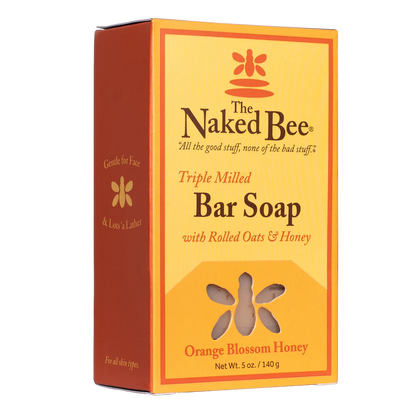 5 oz. Orange Blossom Honey Triple Milled Bar Soap