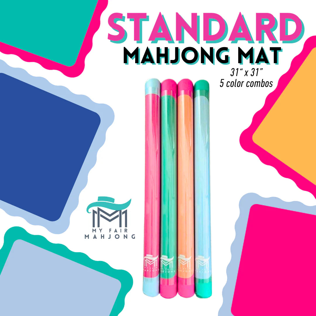 MAHJONG MAT | Color Wave | 31" x 31"