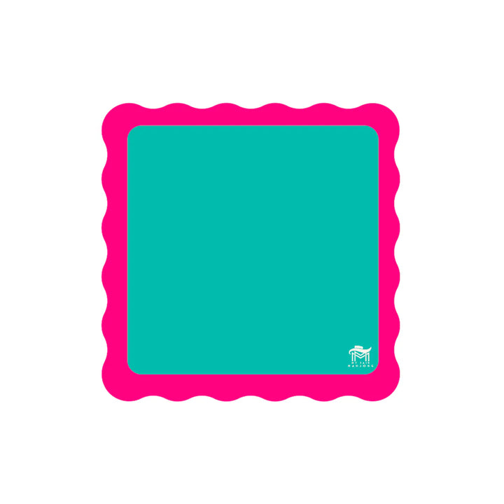 MINI MAHJONG MAT | Color Wave | 21" x 21"