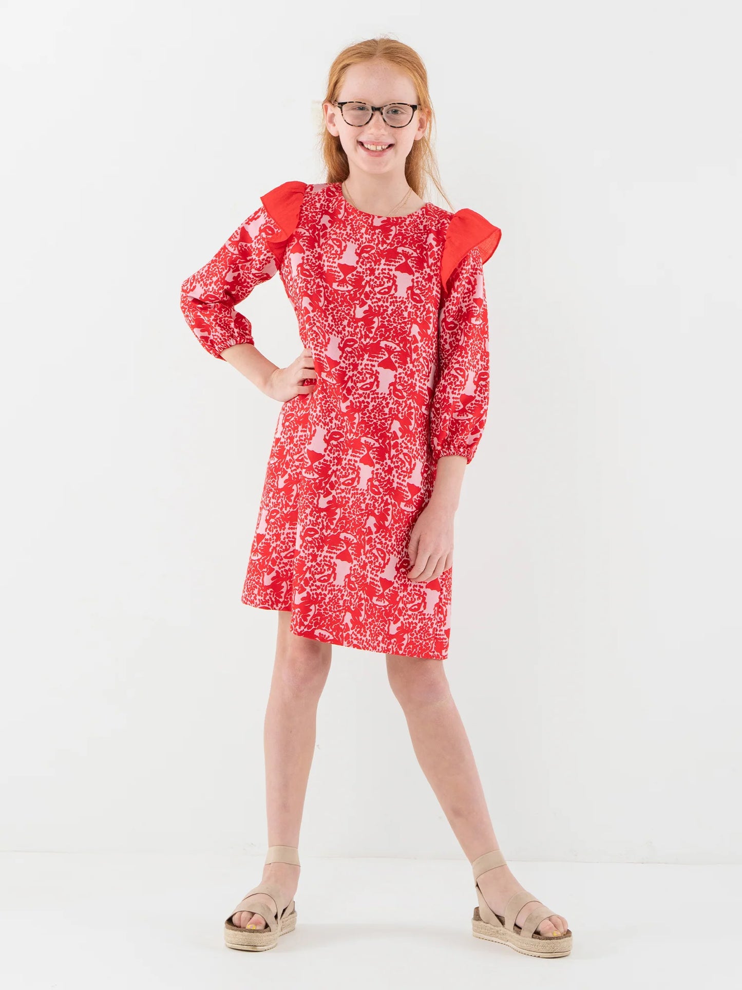 LIL DRESS GIRLS CHEEKY CHEETAH