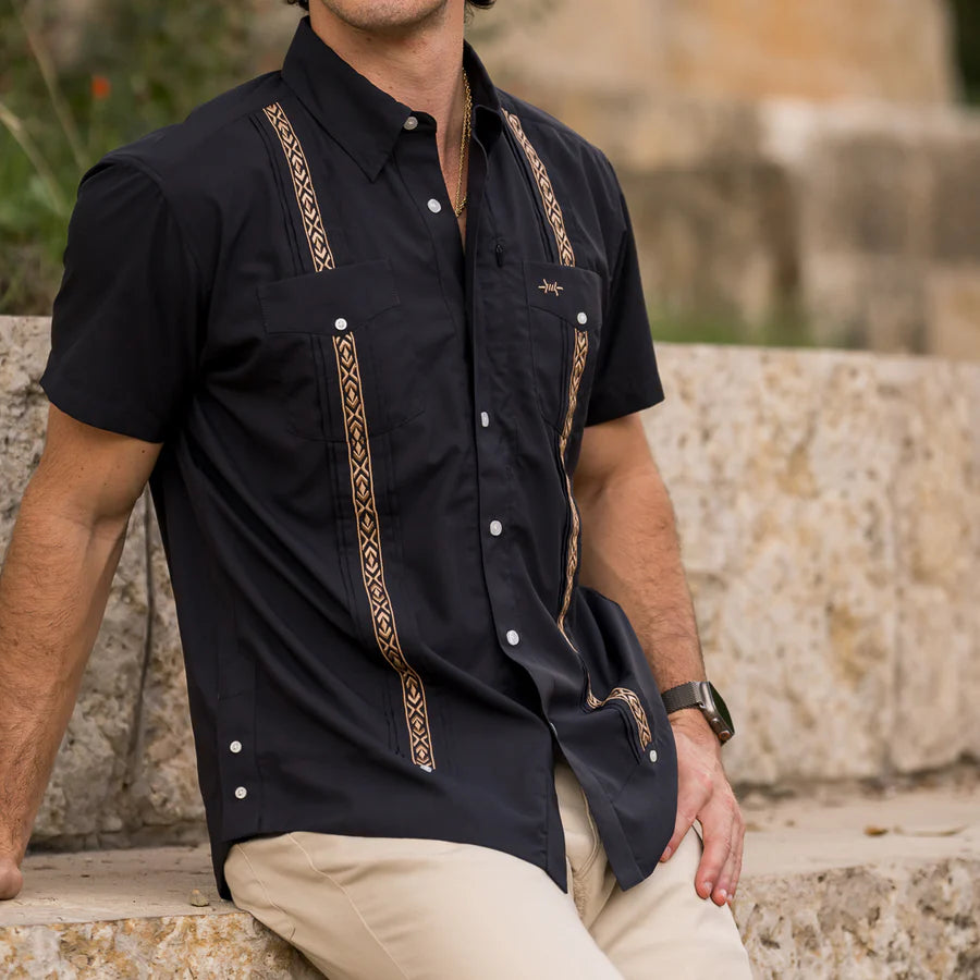 TEJAS GUAYABERA - DIABLO ORO