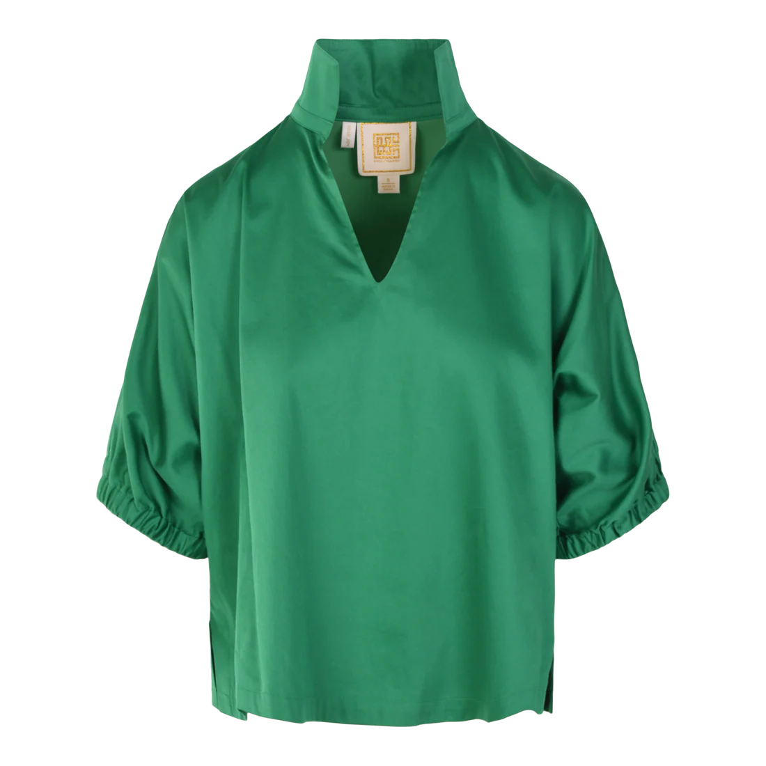 Poppy Top~Jellybean Botton Poplin