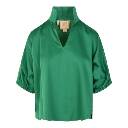 Poppy Top~Jellybean Botton Poplin