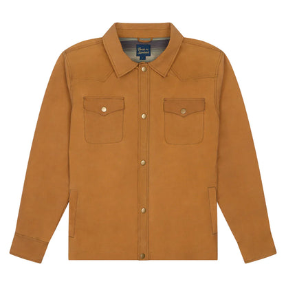 WAXED CANVAS FIELD JACKET - LOWLANDS TAN
