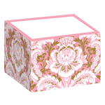 Pink Damask Stationery