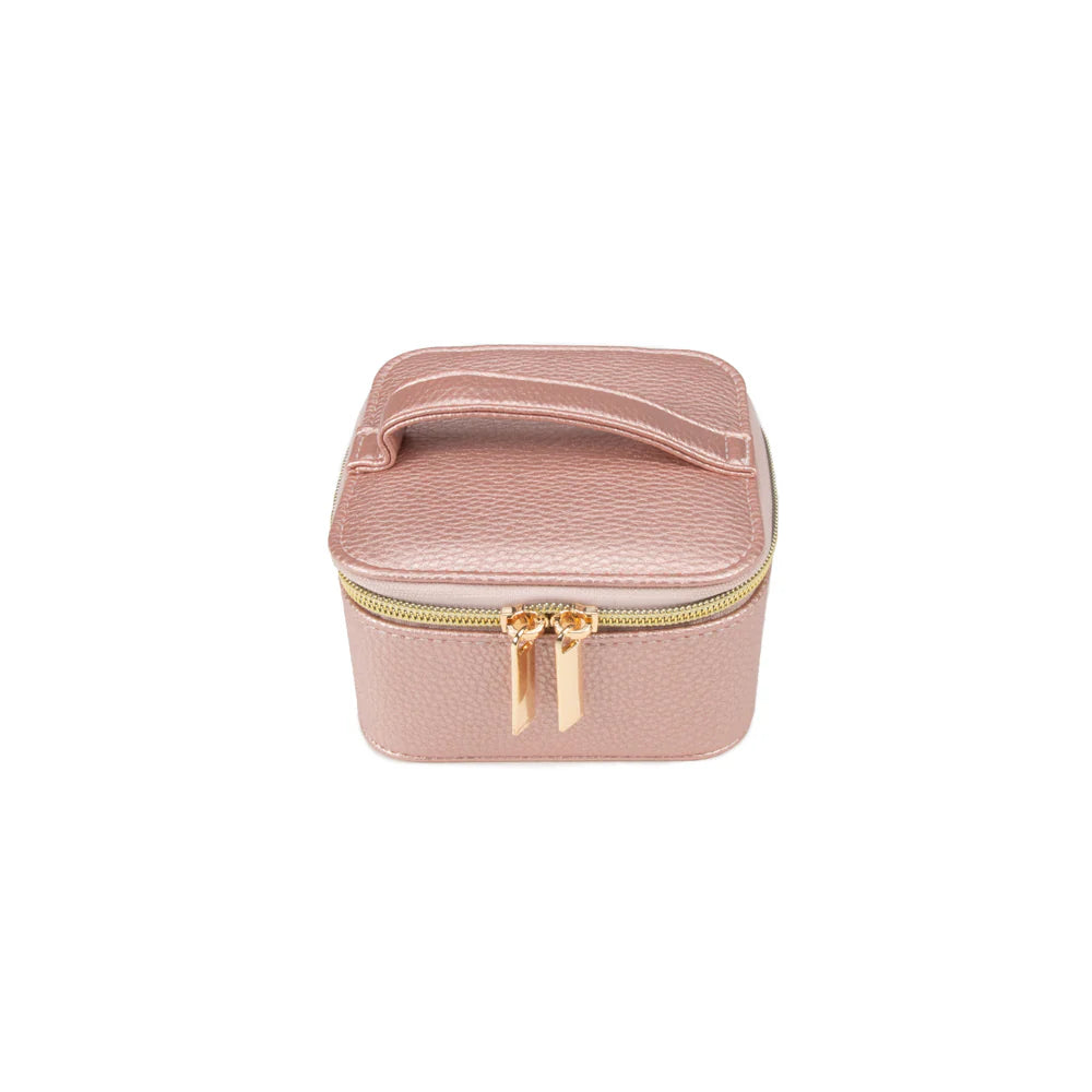 LEAH TRAVEL JEWELRY CASE WITH POUCH