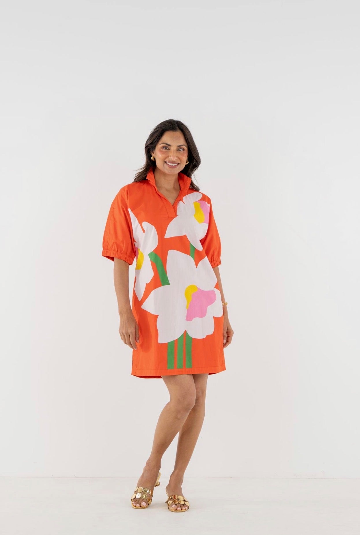 Poppy Dress in Marigold